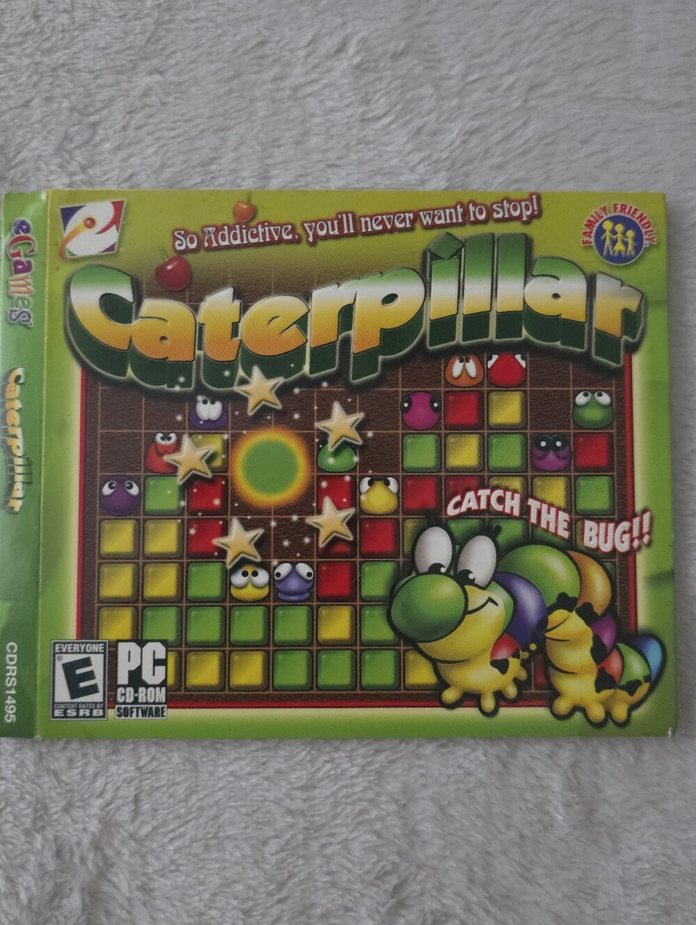 Caterpillar PC CD-Rom Game 2006 Catch the Bug